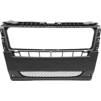 Nárazník LKQ Přední nárazník střed, černý + mřížka 16.50.250C