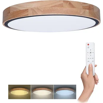 LED panel Solight LED osvětlení s dálkovým ovladačem Iron Oak, 60W, 4200lm, 51cm, změna chromatičnosti, stmívatelné
