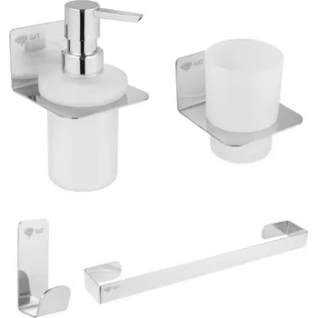 Sada koupelnových doplňků Cenově zvýhodněný set doplňků SAT Mood SATDBMOOD2CH - SATDBMOOD2CH