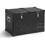 Kompresorová autochladnička Indel B TB65DD STEEL Black OFF, 12/24V, 60 litrů