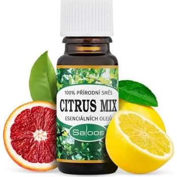 Saloos Citrus Mix 100% přírodní směs esenciálních olejů 10 ml