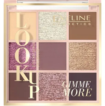 Přípravek na oči Eveline Cosmetics Look Up Gimme More paletka 9 očních stínů