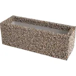 Truhlík betonový DITON CAESAR vymývaný dunaj 4–8 380×760×380 mm