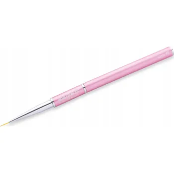 Štětec na zdobení nehtů Aba Group 9 mm růžový