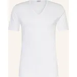 Zimmerli Pánské Tričko S Výstřihem Do V Sea Island, bílá, 48