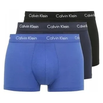 Calvin Klein Pánské boxerky TRUNKI 3-balení, Vícebarevné, Velikost XL