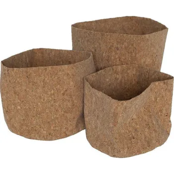 Úložný box Today Úložné koše SIMPLICITY, korek, 3 kusy