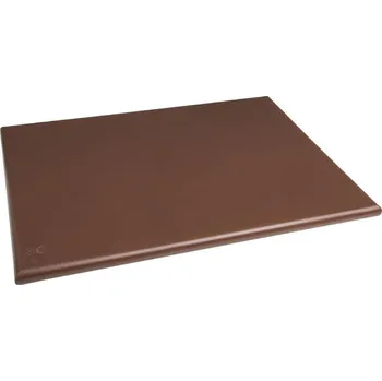 Kuchyňské prkénko Hygiplas krájecí prkénko s vysokou hustotou extra velké hnědé