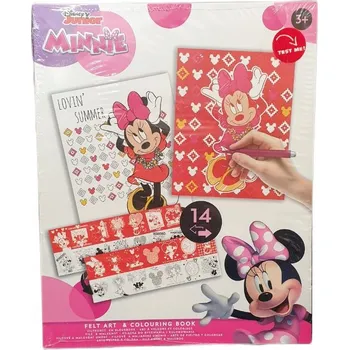 omalovánky Omalovánka s motivem plst Minnie Mouse