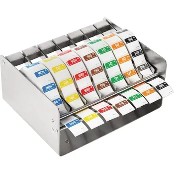 Speciální nabídka – Vogue štítky s označením dnů v týdnu a zásobník