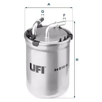 Autodíl UFI Palivový filtr UFI 24.016.00