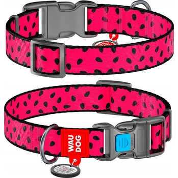 Obojek pro psa Materiálový obojek pro psa Waudog, velikost L