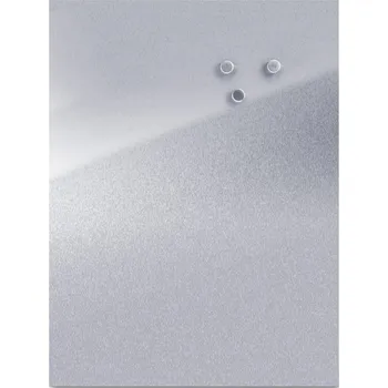 Zeller Magnetická deska pro poznámky INOX 60x80 cm