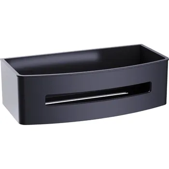 Drátěná police Polička SAT 22 cm černá SATDPOLMC - SATDPOLMC