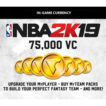 Hra pro Xbox One NBA 2K1975,000 VC Pack XBOX One Kod Klucz Xbox One digitální verze