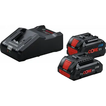 Startovací sada Bosch (1x8Ah ProCORE18V +1x4Ah ProCORE18V + nabíječka GAL 18V-16A)