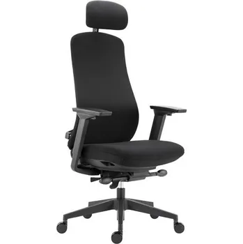 Kancelářská židle Farrell - synchro, černá