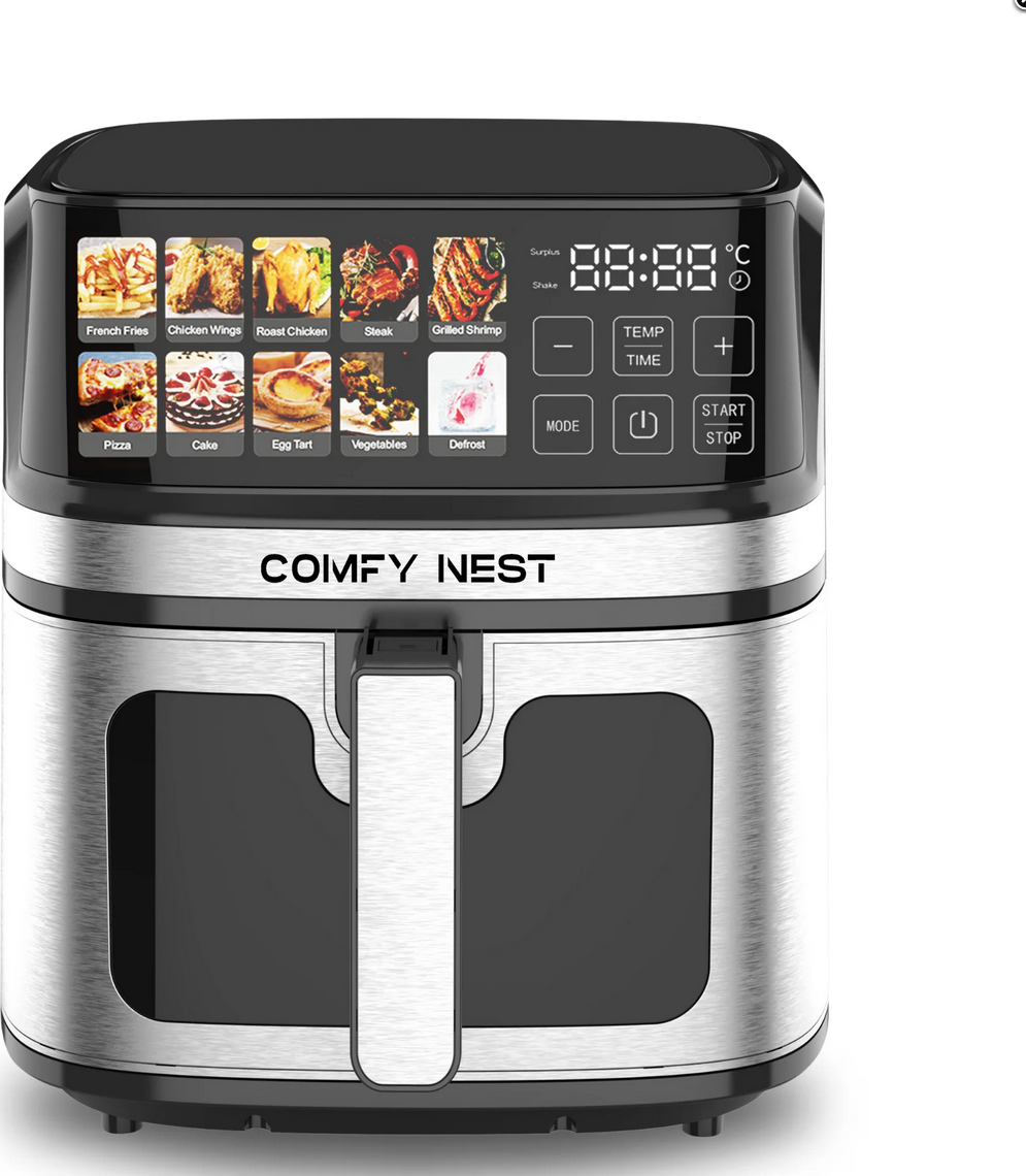 Comfy Nest CN‑06160 – digitální horkovzdušná fritéza 1700 W, 8l