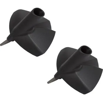 Běžkařská hole EXEL Avenger basket 10 mm max 35 mm BLACK, náhradní košíčky