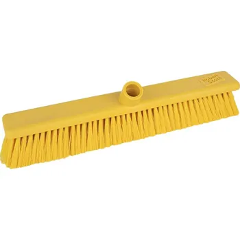Jantex hygienický smeták s měkkými štětinami žlutý 457mm