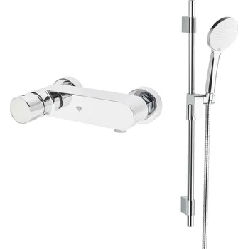 Sprchový set Sprchová baterie SAT Fusion se sprchovým setem 150 mm chrom SATBSFU268BSSET - SATBSFU268BSSET