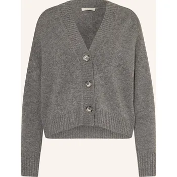 Dámský svetr Lilienfels Dámský Pletený Kardigan Z Kašmíru, šedá, 42