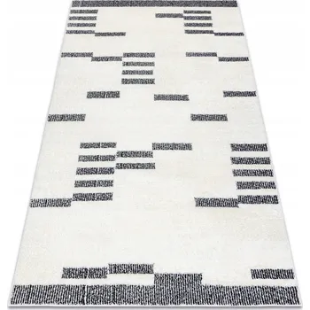 Koberec KOBEREC MODERNÍ VZOR 140x190 CIHLY černý #AN072