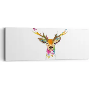 Obraz Obraz na plátně do obývacího pokoje ložnice 90x30 abstrakce foto obrazy na zeď