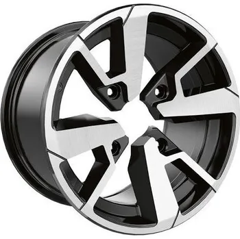 Ráfek na kolo Disk 14" zadní černý/eloxovaný hliník