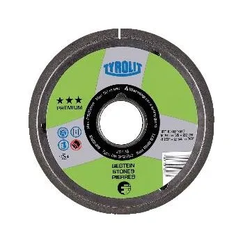 Brusný kotouč TYROLIT Kuželový brusný kotouč Premium*** 110/90 x 55 M14 zrnitost 60 Kámen