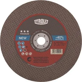 Brusný kotouč TYROLIT řezný kotouč rovný Premium*** 230 x 2.0 mm Inox Form 41