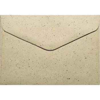 Obálka Obálka C6 Pepper hnědá K 120 g/m2 Ozdobné DEKORATIVNÍ OBÁLKY 10 Kusů