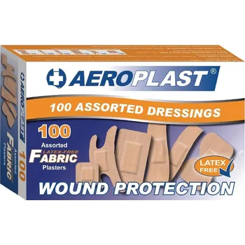 Lékárnička Aero Aeroplast náplasti různých velikostí bez latexu 100 ks