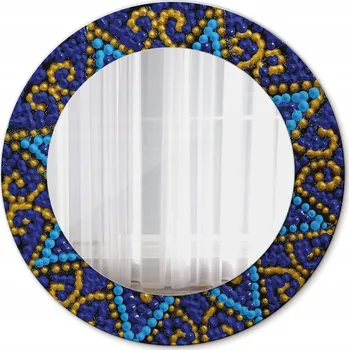 Zrcadlo Dekorativní zrcadlo do obýváku, Karnevalový vzor 50