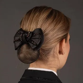 Ozdoba do vlasů Síťka na drdol HARRY'S HORSE Rosegold černá