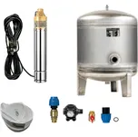 Domácí vodárna s ponorným čerpadlem SKM 100 / 90L nerez