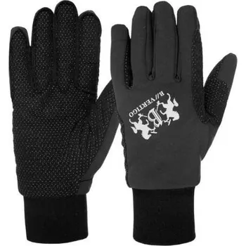 Jezdecké rukavice Dámské zimní rukavice HORZE B Vertigo černé (9)
