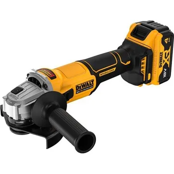úhlová bruska DeWALT DCG407M2T-QW - 18V 125mm úhl. bruska 2 x 4 Ah