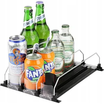 Dávkovač nápoje Dávkovač nápojů do ledničky, organizér na plechovky