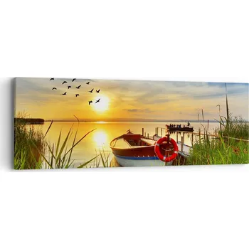 Obraz Obraz na plátně do obýváku, ložnice 90x30 krajina foto obrazy na zeď