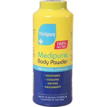 Tělový krém Tělový pudr pro citlivou pokožku, úleva od svědění, bez obsahu mastku MEDIPURE 200 g