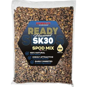 Návnadová surovina Starbaits Směs Spod Mix Ready Seeds SK30 - 3 kg