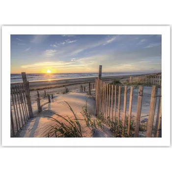 Obraz Plakát bez rámu obývací pokoj ložnice 70x50 slunce pohled moderní módní obraz