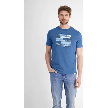 Pánské tričko LERROS 2563067 Barva: Modrá (435), Velikost: M