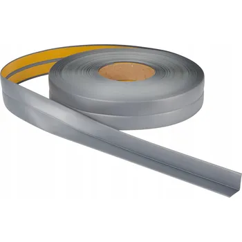 soklová lišta UKONČOVACÍ LIŠTA PVC 30x30 5m ŠEDÁ METALÍZA Flexibilní