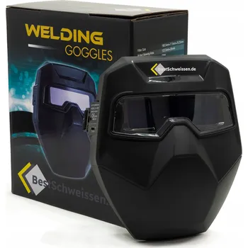 Svářečka Automatické svařovací brýle s krytem BestSchweissen R100 Maska okuliare