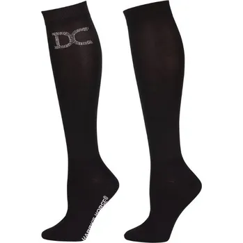 Podkolenky HARRY'S HORSE Denici Cavalli černé (35-38)