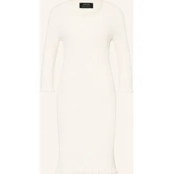 Dámské šaty Marc Cain Dámské Pouzdrové Šaty S Volány, 112 bright ecru, 42