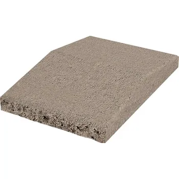 Příslušenství pro plot Stříška plotová štípaná DITON průběžná 30 bílá 300×200×70 mm