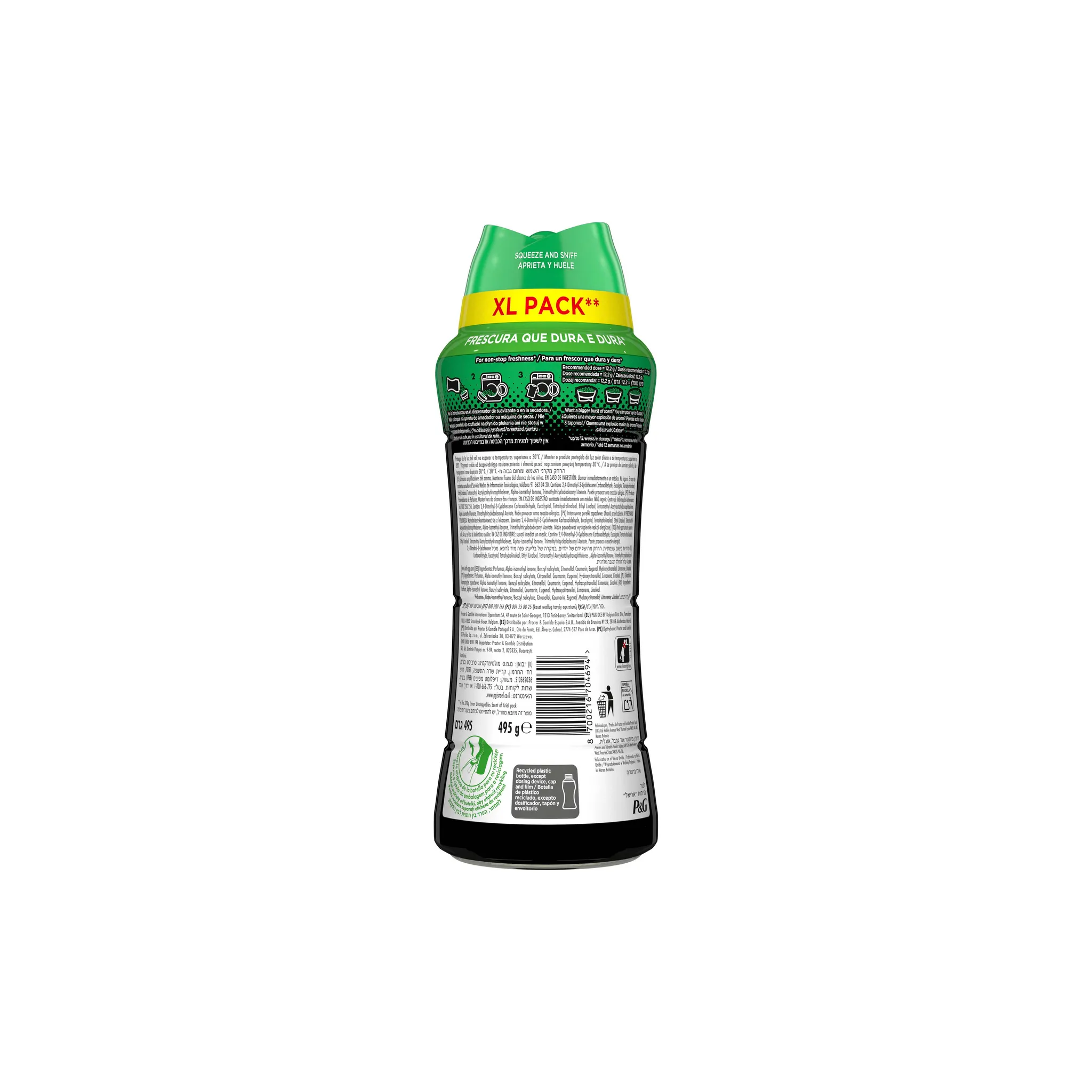 Fotografie 2 - Parfém na praní Lenor Unstoppables vonné perličky 495 g Scent Of Ariel